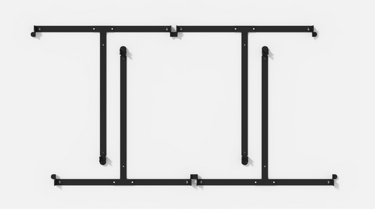 Fixations murales pour kit 420W