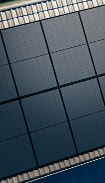 Panneaux solaires en toiture