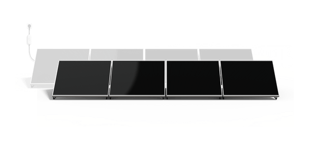 Kit solaire Plug and Play 300W - Beem Kit - Extension - Motif classic (au sol)